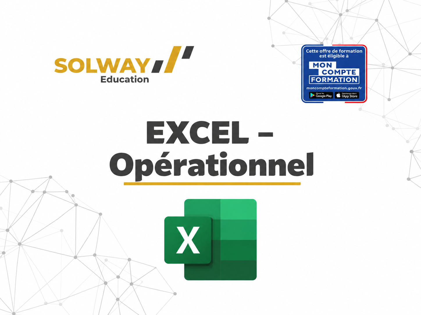 EXCEL - Opérationnel